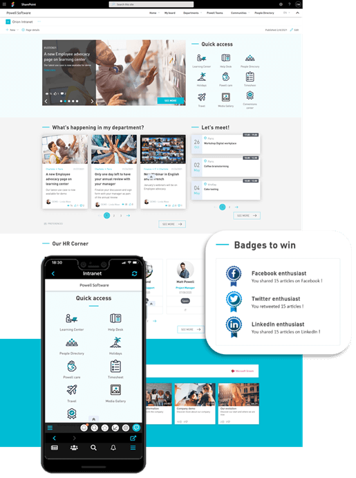 Powell intranet - innobit ag